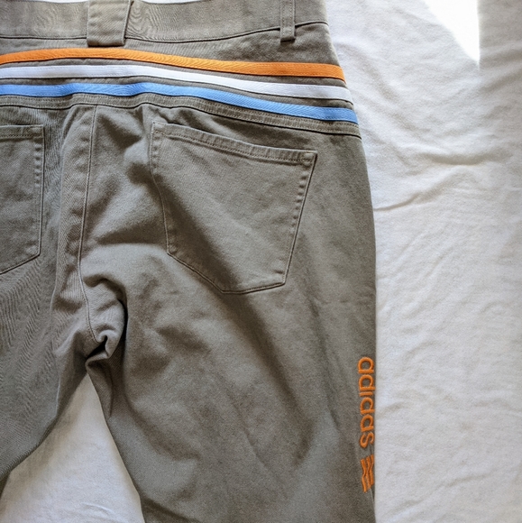 adidas Other - 💢5/25💢Adidas Tan Pants Khakis casual style Adidas Logo